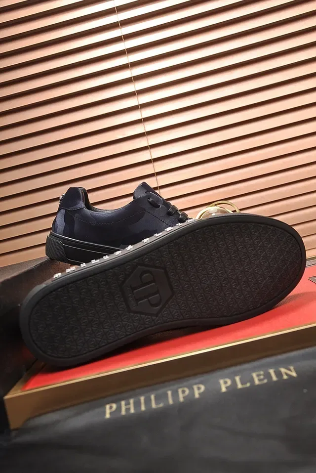 Philipp Plein Camo-Print Leather Lifestyle Sneakers 4