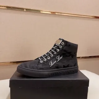 Philipp Plein Gianna Loro Black Camo High-Top Lifestyle Sneakers