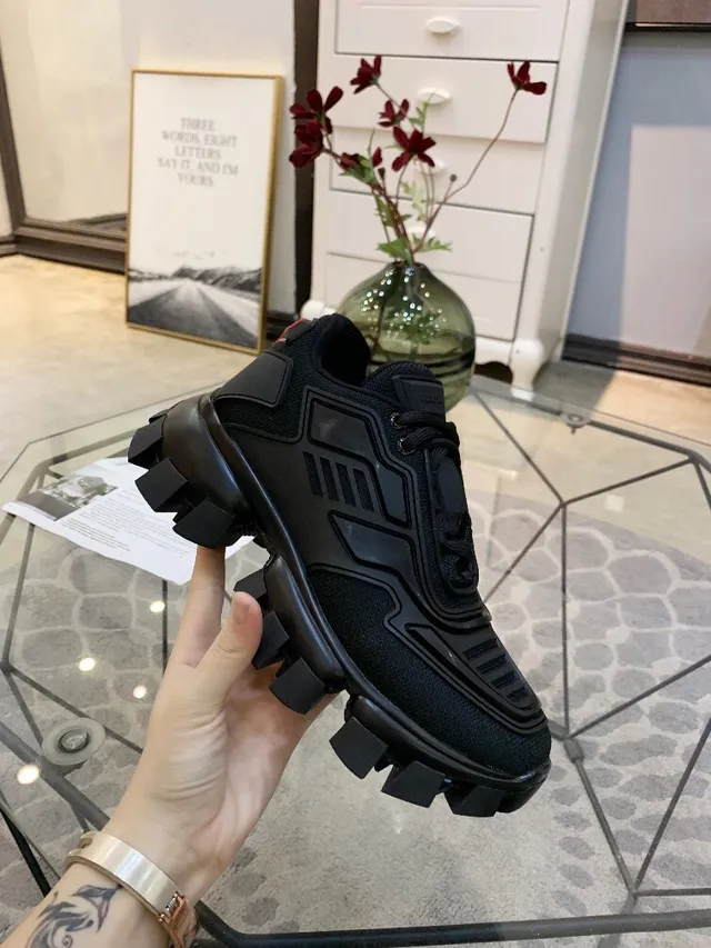 Prada Cloudbust Black Chunky Sneakers 5