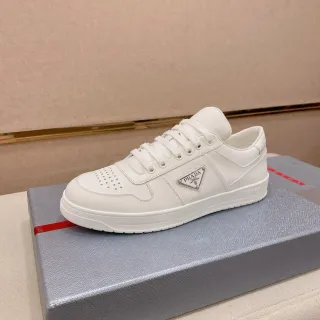 Prada Cloudbust White Leather Lifestyle Sneakers