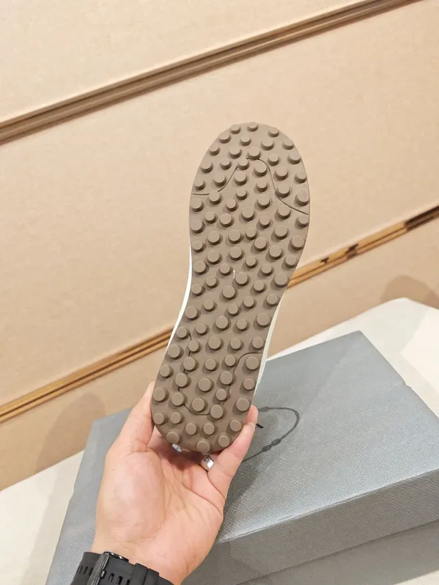 Prada Sports Beige and Taupe Lifestyle Sneakers 2