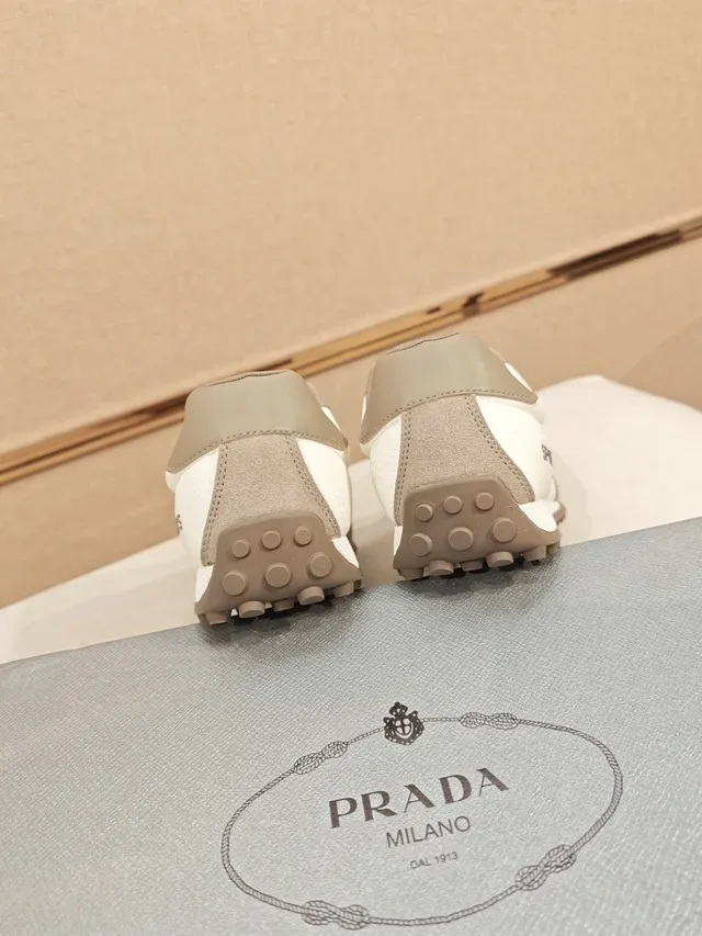 Prada Sports Beige and Taupe Lifestyle Sneakers 3
