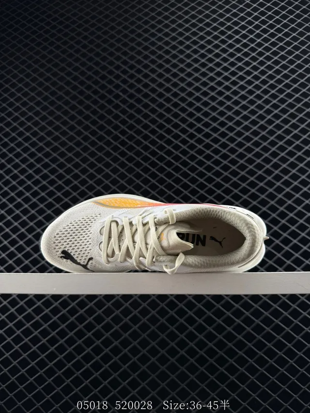 Puma Deviate NITRO 3 Off-White Running Shoes 5