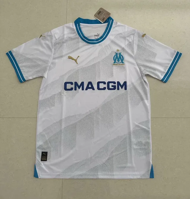 Puma Olympique de Marseille 白蓝边球衣 3