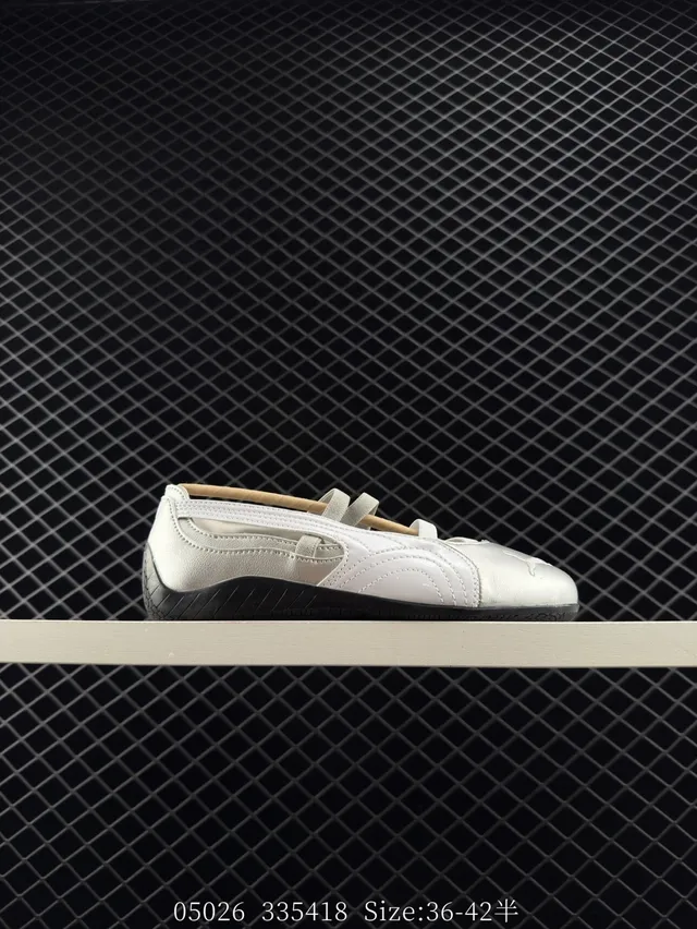 Puma Speedcat Chaussures Mary Jane en daim et textile Rose Beige 3