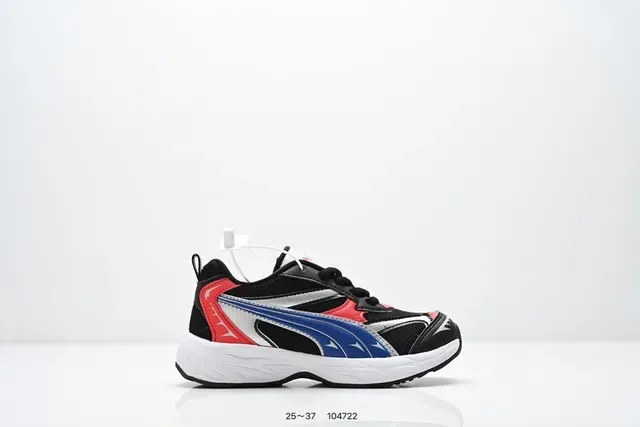 Puma Blanc Rose Épais Midsole En Couches Synthétiques Superpositions Lifestyle Sneakers 6