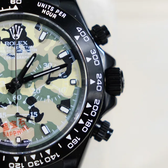 Rolex Cosmograph Daytona Cadran Camouflage Montre Mécanique 3