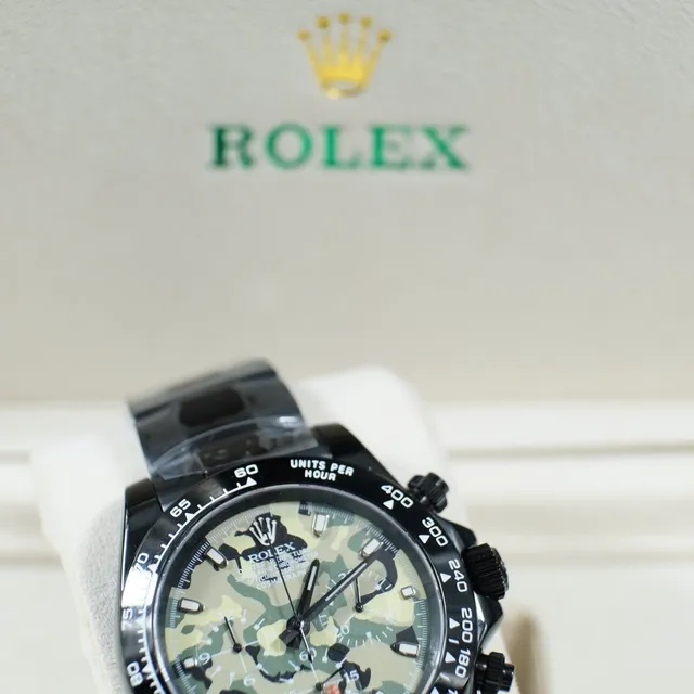 Rolex Cosmograph Daytona Cadran Camouflage Montre Mécanique 4