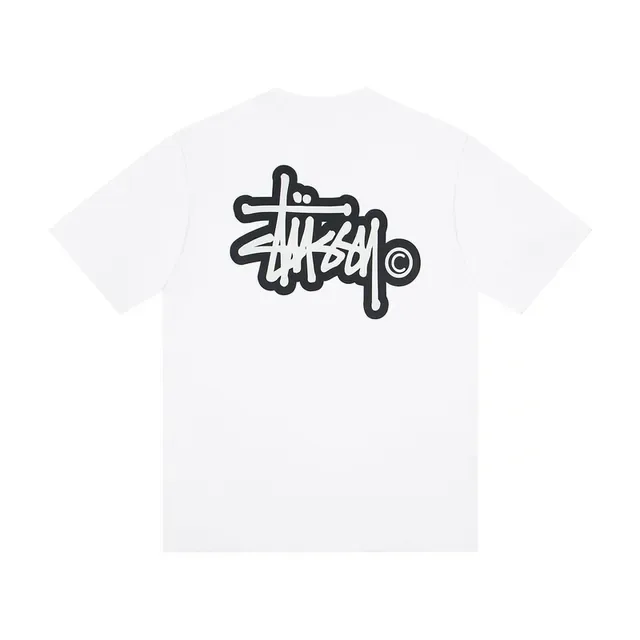 Stussy Stock Logo Graphic T-Shirt 2