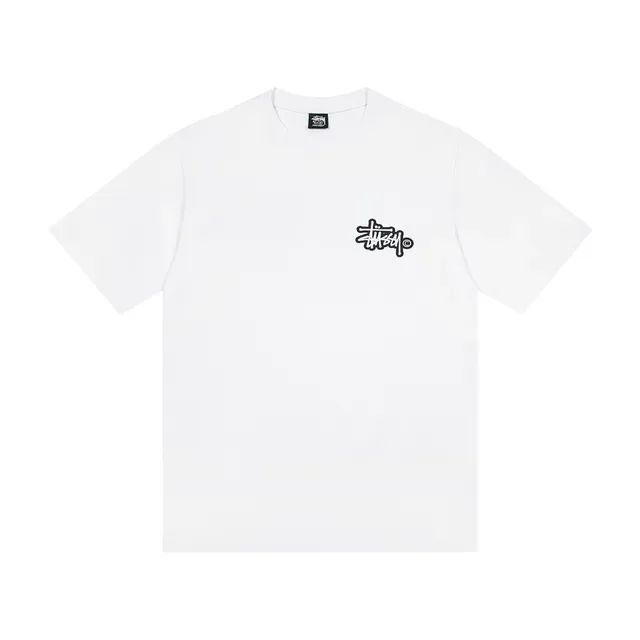 Stussy Stock Logo Graphic T-Shirt 3