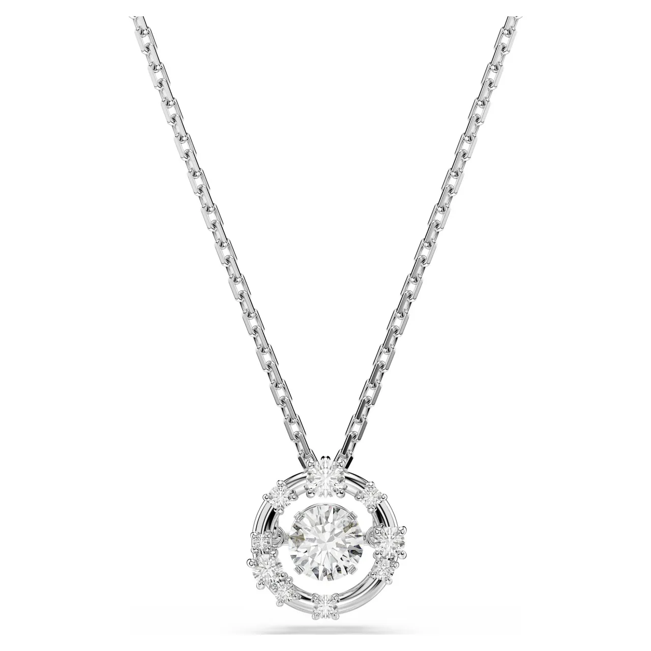 Swarovski Multi-Row Crystal Bib Necklace 9