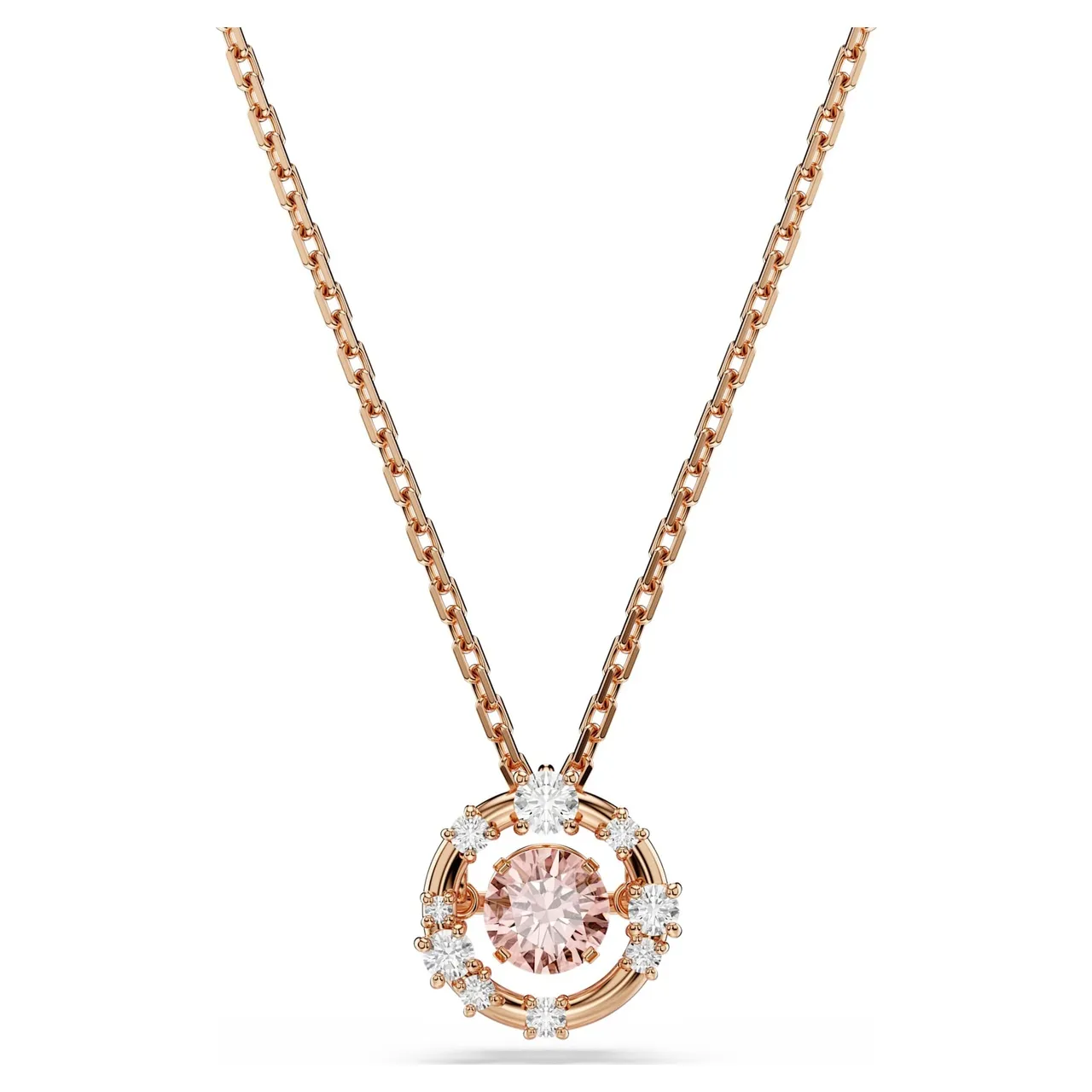 Swarovski Multi-Row Crystal Bib Necklace 14