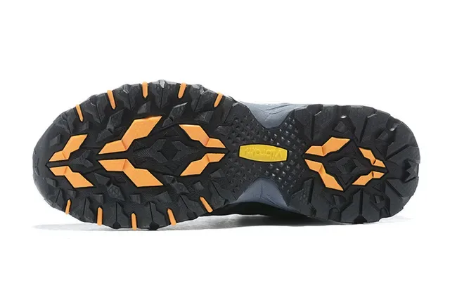 The North Face Ultra III أسود رمادي منخفض القطع حذاء المشي لمسافات طويلة شبكي-صناعي هجين أعلى سنيكرز 17