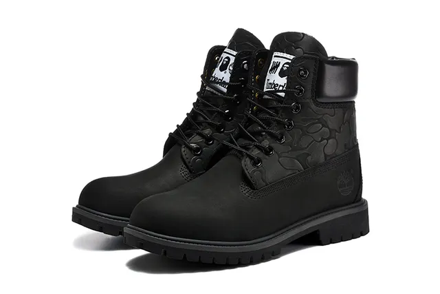 Timberland Premium 6-Inch All-Black Work Boots 4