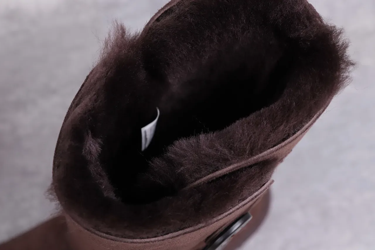 UGG Classic Tall Button Chocolate Brown Knee Boots 2