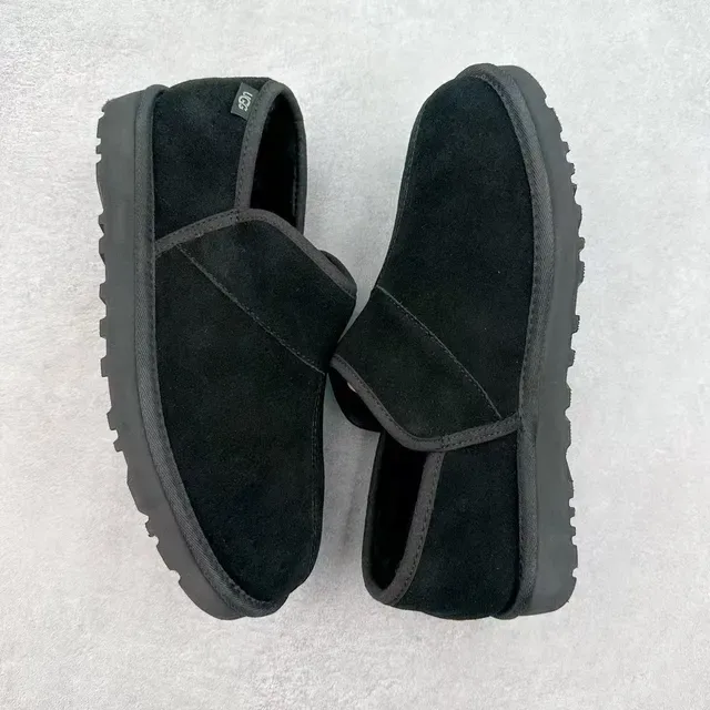 UGG Tasman 黑色羊毛绒鞋面 休闲鞋 3