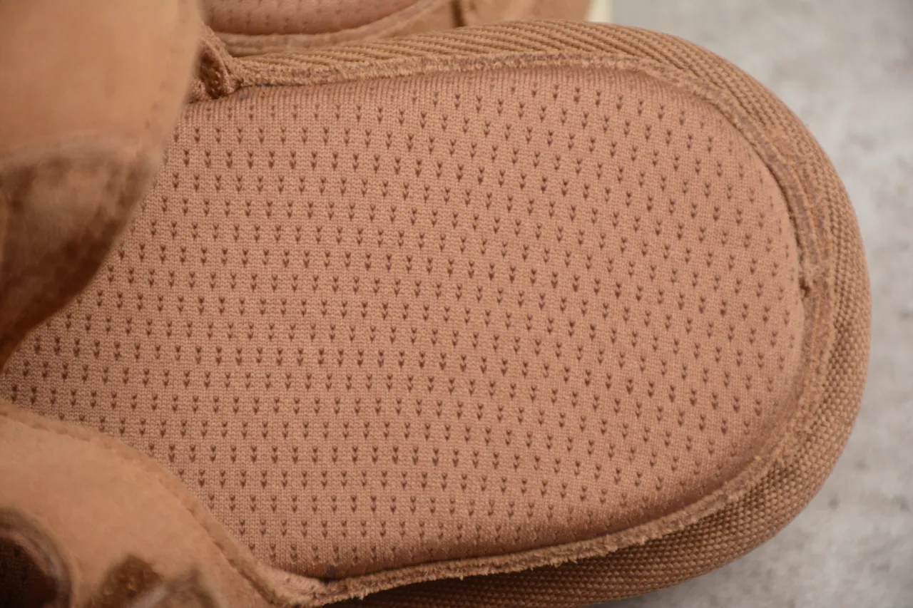 Sandales casuales à plateforme style Tasman en beige à double bride 12