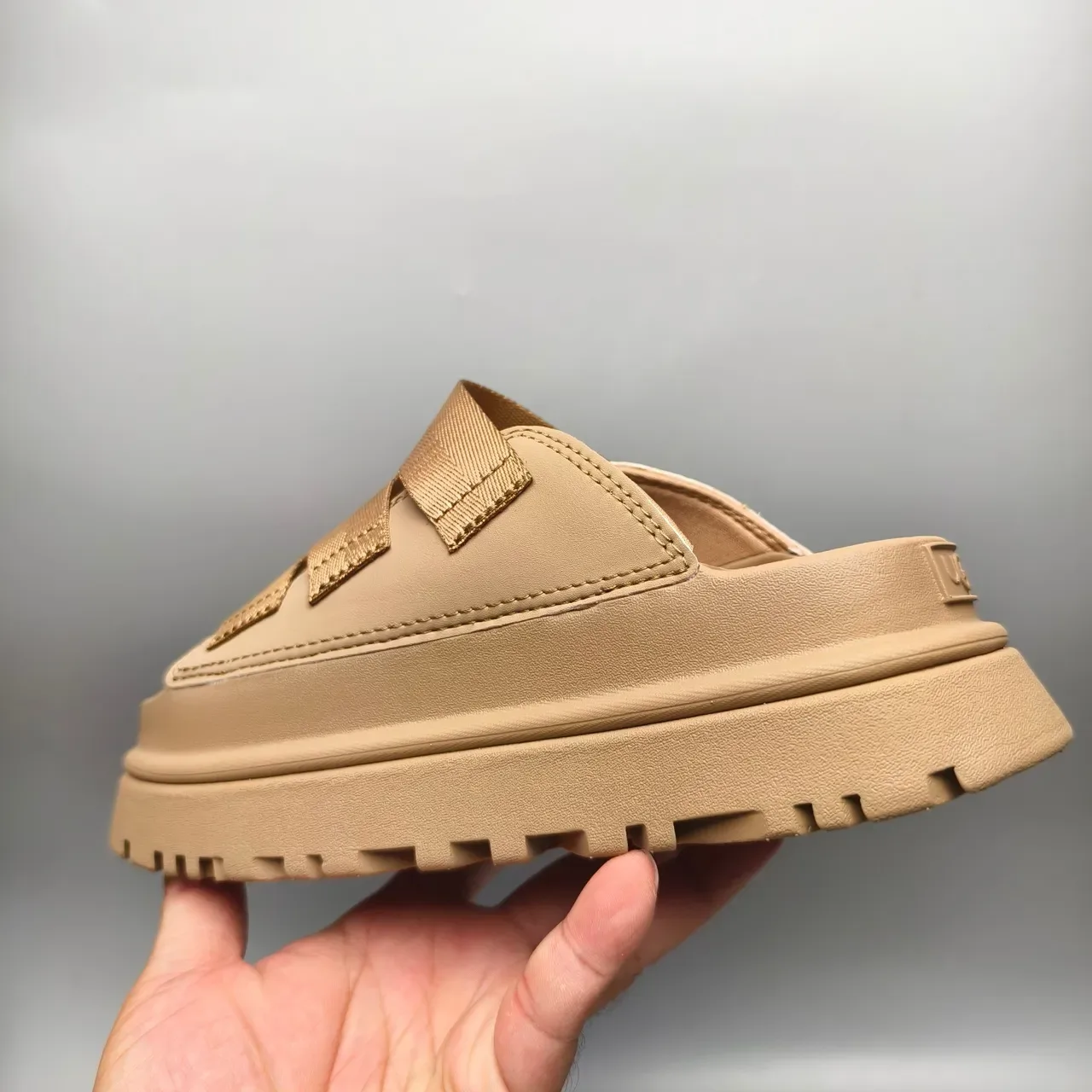 প্ল্যাটফর্ম স্লাইড চপ্পল UGG Tasman Tan 4