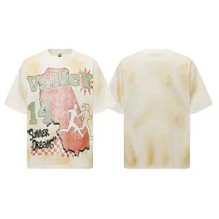Vale Forever Oversized Tie-Dye Graphic T-Shirt