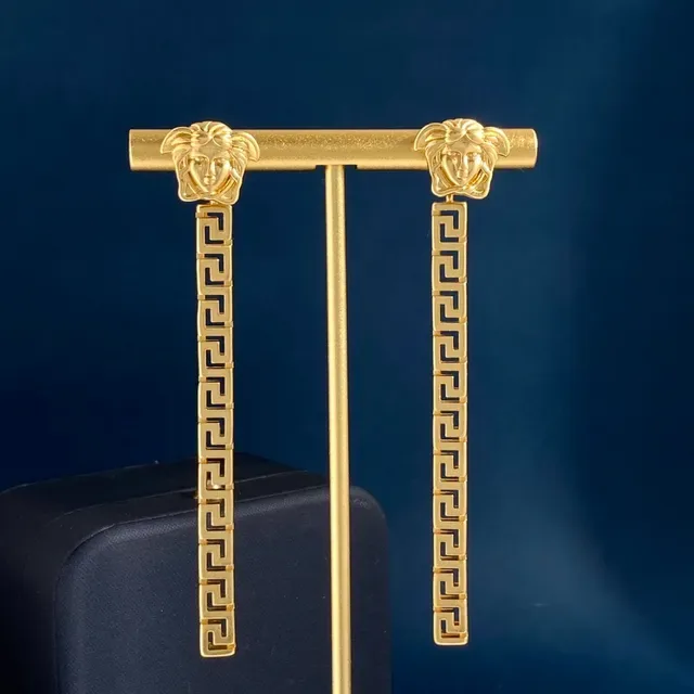 Versace Medusa Bar Greca पेंडेंट नेकलेस 2