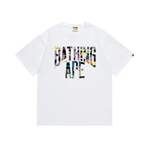 A Bathing Ape ABC迷彩拱形Logo T恤 5