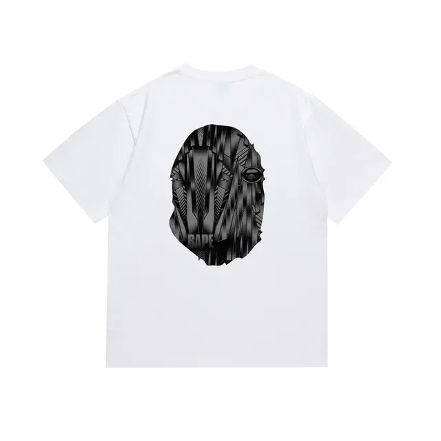Camiseta gráfica A Bathing Ape con cabeza de simio 2