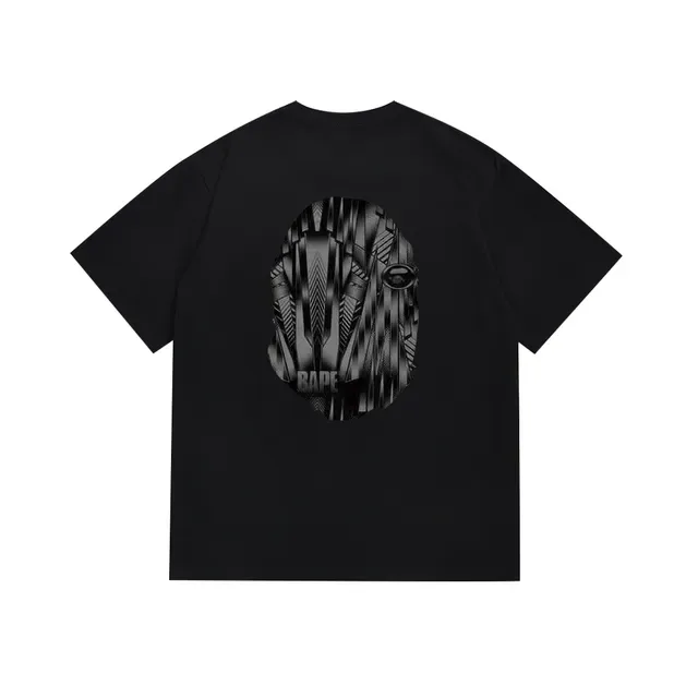 Camiseta gráfica A Bathing Ape con cabeza de simio 6