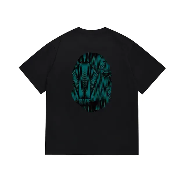 Camiseta gráfica A Bathing Ape con cabeza de simio 8