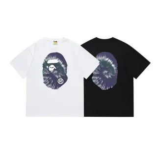 تيشيرت جرافيك تاي-داي Ape Head A Bathing Ape