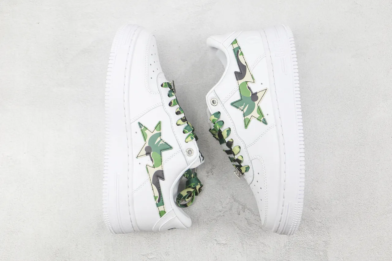 A Bathing Ape BAPE STA Blancas ABC Camo zapatillas lifestyle 2