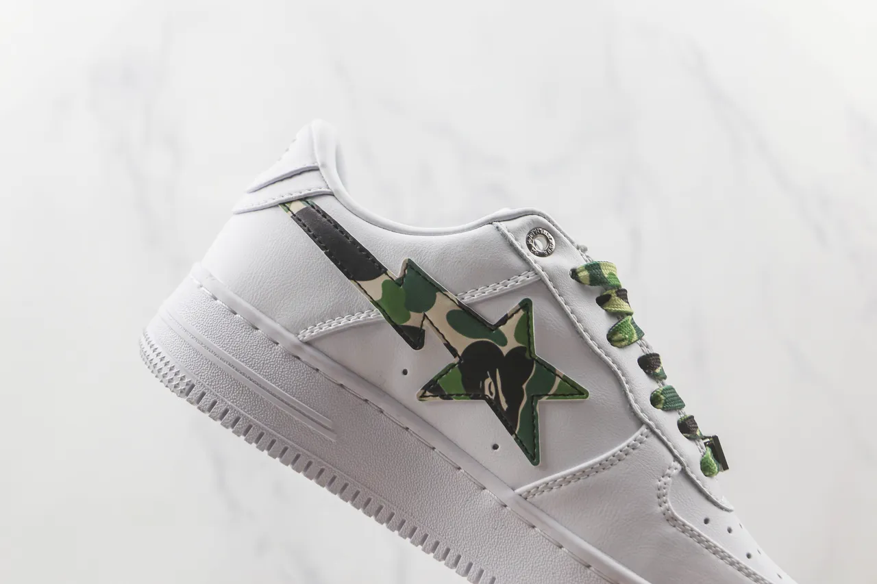 A Bathing Ape BAPE STA Blancas ABC Camo zapatillas lifestyle 5