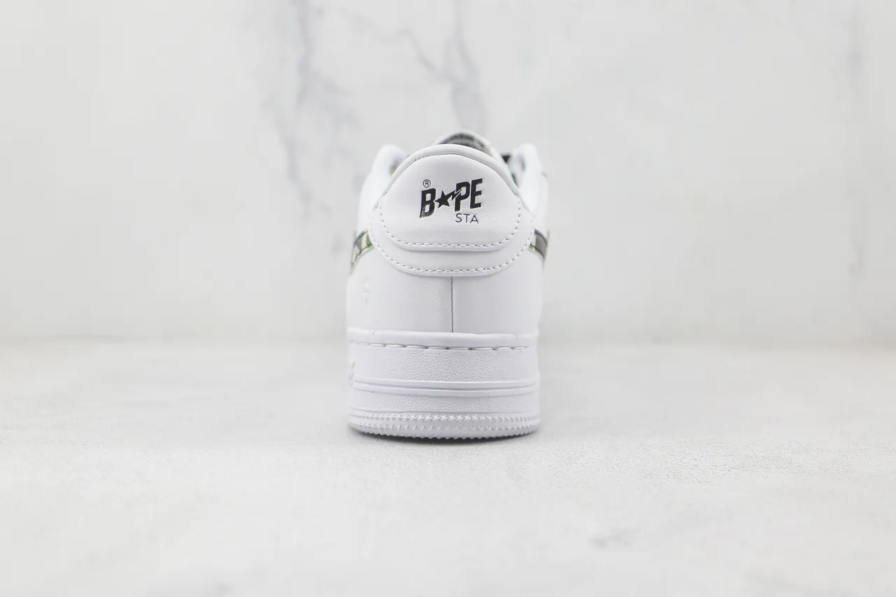 A Bathing Ape BAPE STA Blancas ABC Camo zapatillas lifestyle 9