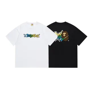 A Bathing Ape Graffiti Logo Graphic T-Shirt