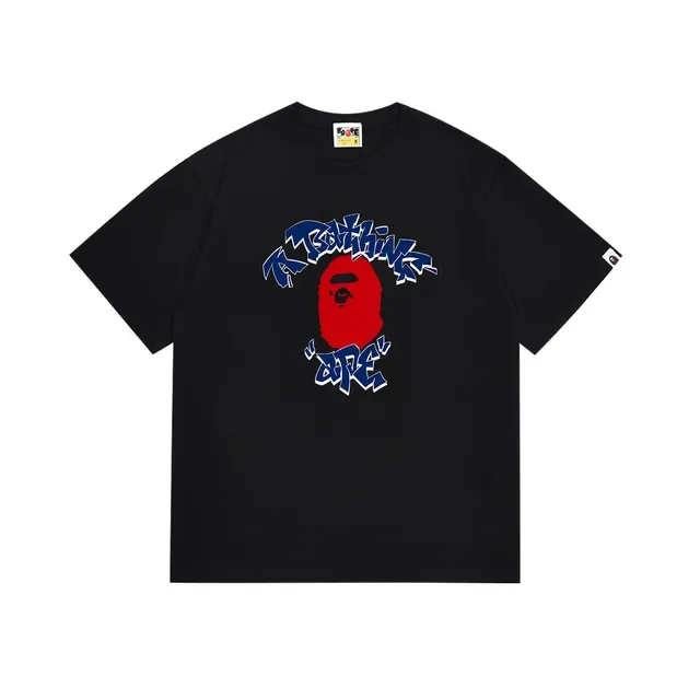 A Bathing Ape 猿人头图案印花T恤 4