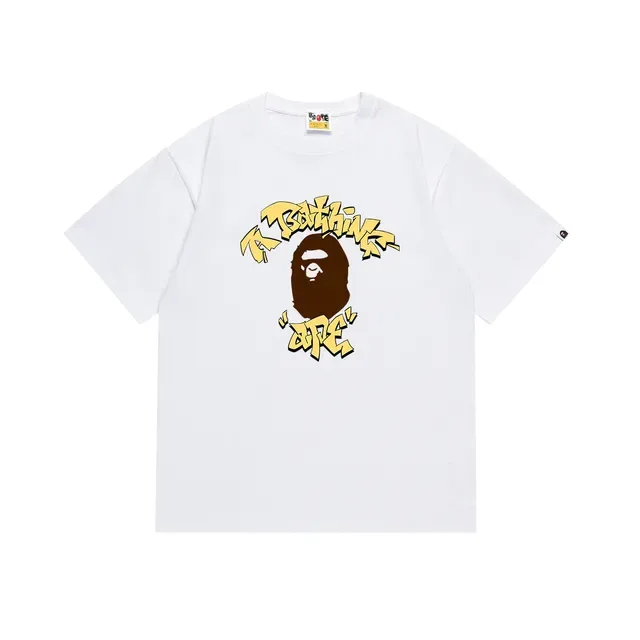 A Bathing Ape 猿人头图案印花T恤 5