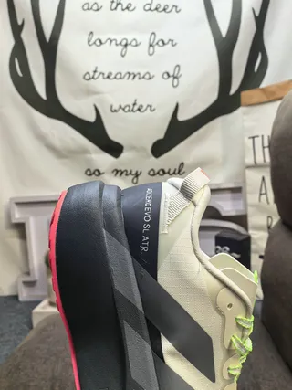 Adidas Adizero Evo SL ATR Off-White Black Neon Green দৌড়ের জুতো 3