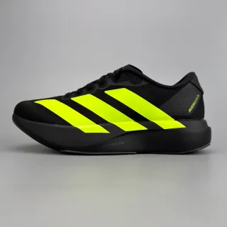 Adidas Adizero Evo SL কালো নিওন হলুদ দৌড়ানো জুতা