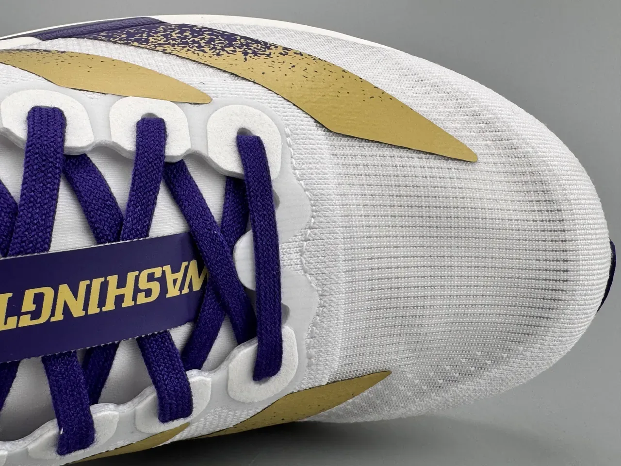 Adidas Adizero Evo SL White Purple Gold Running Shoes 2