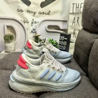Adidas بيج أحمر منحوت وسطية شفافة قفص أسلوب حياة