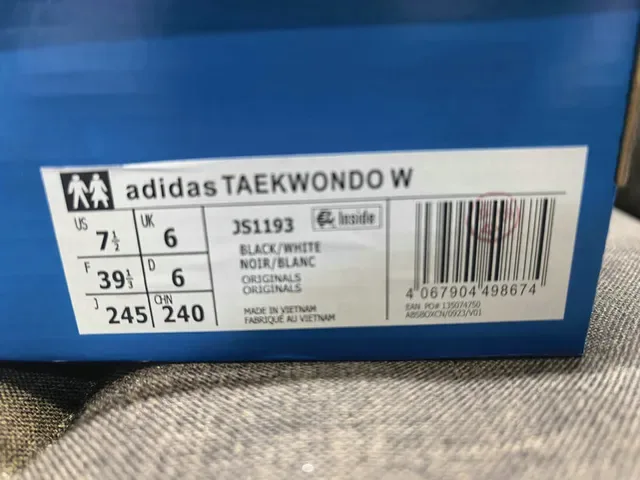 Adidas Preto Branco Couro Superior Tapa Dedo Quilted Tênis Lifestyle 2
