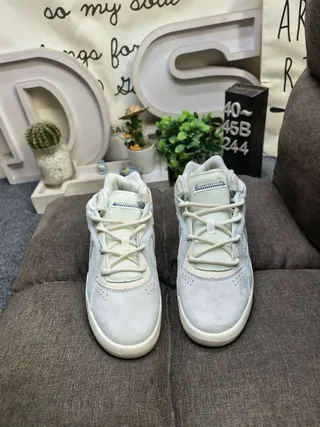 Adidas Chaussures Lifestyle Marron Blanc Basses Hybride Daim-Maille 10