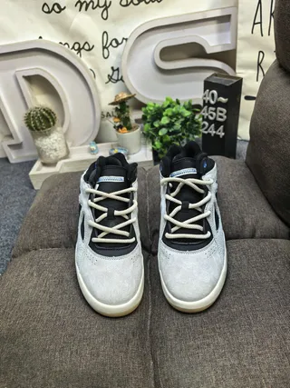 Adidas Chaussures Lifestyle Marron Blanc Basses Hybride Daim-Maille 20