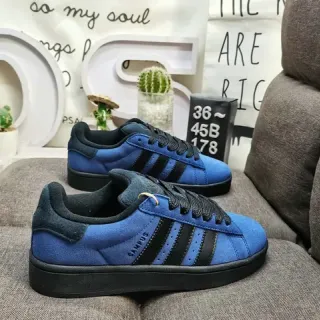 Adidas Campus حذاء رياضي أسلوب الحياة أزرق وأسود