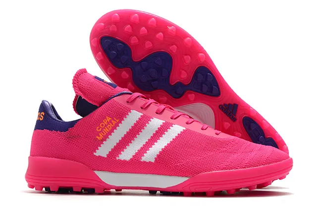 Adidas Copa Mundial Zapatos de Fútbol Turf Púrpura Rosa 4