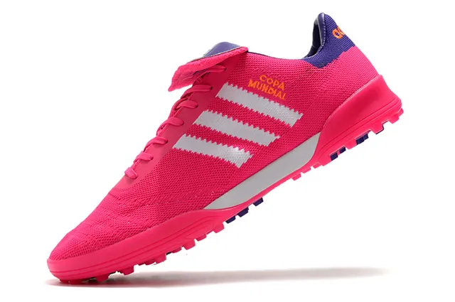 Adidas Copa Mundial Zapatos de Fútbol Turf Púrpura Rosa 7