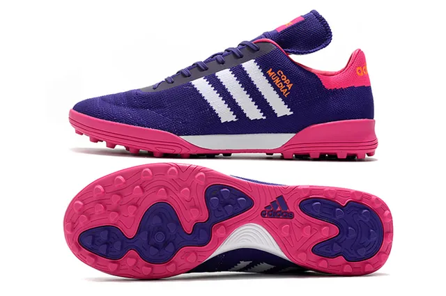 Adidas Copa Mundial Zapatos de Fútbol Turf Púrpura Rosa 11