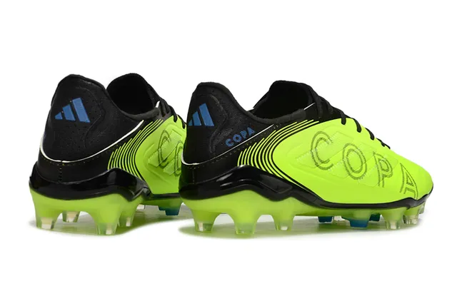 Adidas Copa 黄黑低切合成鞋面压印字母钉地足球鞋 5