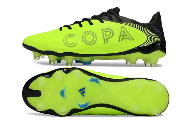 Adidas Copa 黄黑低切合成鞋面压印字母钉地足球鞋 6
