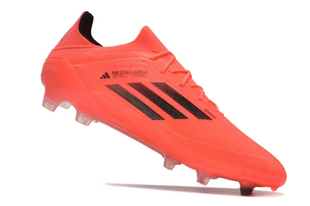 Adidas F50 Orange Black Firm-Ground Soccer Shoes 2