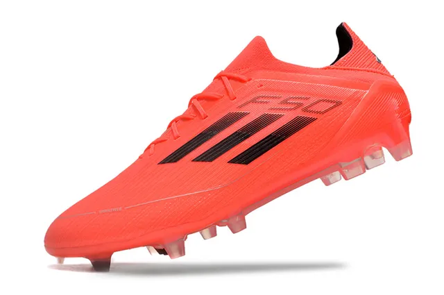 Adidas F50 Orange Black Firm-Ground Soccer Shoes 3